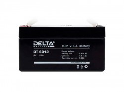 Аккумулятор Delta DT 6012 6В 1.2 А*ч