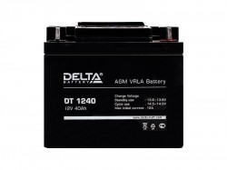 Аккумулятор Delta DT 1240 12В 40А*ч