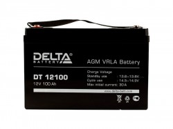 Аккумулятор Delta DT 12100 12В 100А*ч