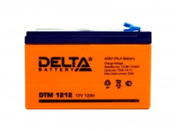 Аккумулятор Delta DTM 1212 12В 12А*ч
