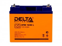 Аккумулятор Delta DTM 1240L 12В 40А*ч