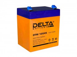 Аккумулятор Delta DTM 12045 12В 4.5А*ч