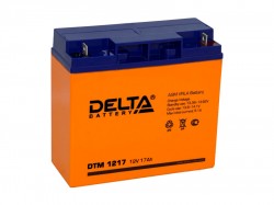 Аккумулятор Delta DTM 1217 12В 17А*ч