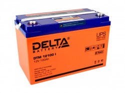 Аккумулятор Delta DTM 12100 I 12В 100А*ч
