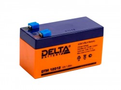Аккумулятор Delta DTM 12012 12В 1.2А*ч