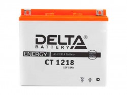 Аккумулятор Delta CT1218 12В 18А*ч