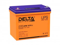 Аккумулятор Delta DTM 1275L 12В 75А*ч