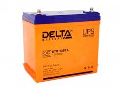 Аккумулятор Delta DTM1255L 12V 55Ah