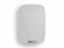 Беспроводная сенсорная клавиатура управления системой безопасности Ajax KeyPad white