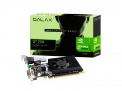 Galax GeForce GT730 PCI-E 2GB DDR3 64BIT W/DVI-D/HDMI/VGA/Cooling Fan